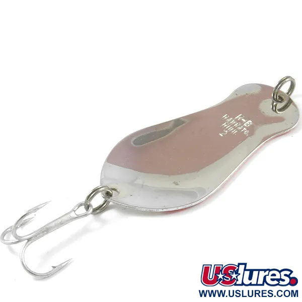 K-B Bait K-B Spoon 2 Blinker, Rot/Weiß/Nickel, 14g, Hechtköder, #3263