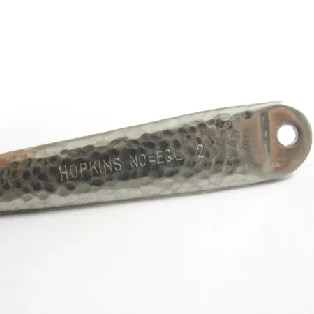 Hopkins No=Eql Pilker, Hammerschlag-Nickel, 14g, Weitwurf-Design, #3270