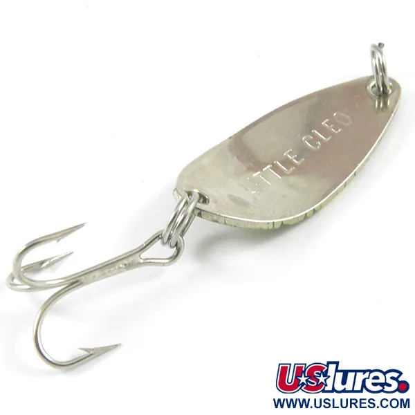 Seneca Little Cleo Blinker, Frosch / Nickel, 4g, Vintage, #3273