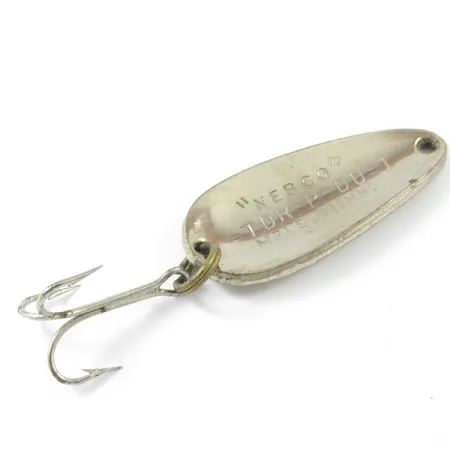 Nebco Tor-P-Do 1 Blinker, Nickel gehämmert, 7g, Vintage, #3277