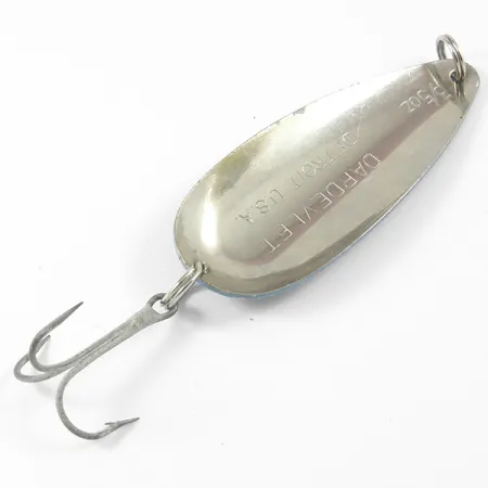 Eppinger Dardevle Dardevlet Blinker, Nickel/Blau, 21g, Detroit, #3279