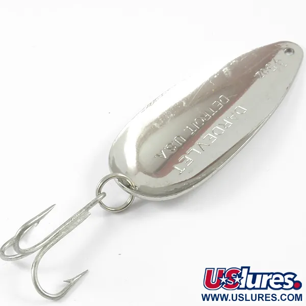 Dardevle Dardevlet Blinker, Nickel, 21g, Hochglanz-Finish, #3280