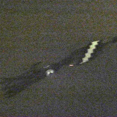 Tamiron Honeybees 1 Glow Schlepplöffel, Silber/Glow, 3,5g, UV, #3283