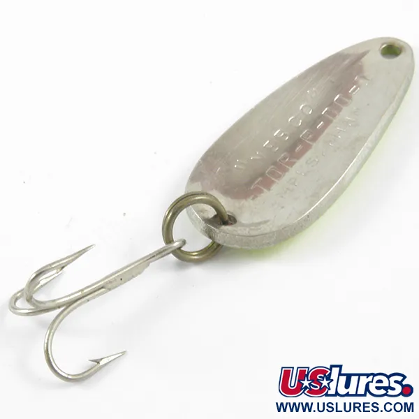 Nebco Tor-P-Do 1 Blinker, Gelb/Rot/Nickel, 7g, Vintage, #3291