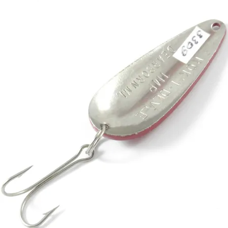 Dardevle Rok't Imp Blinker, Rot/Weiß/Nickel, 21g, Klassiker, #3309