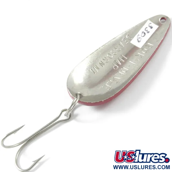 Dardevle Rok't Imp Blinker, Rot/Weiß/Nickel, 21g, Klassiker, #3309