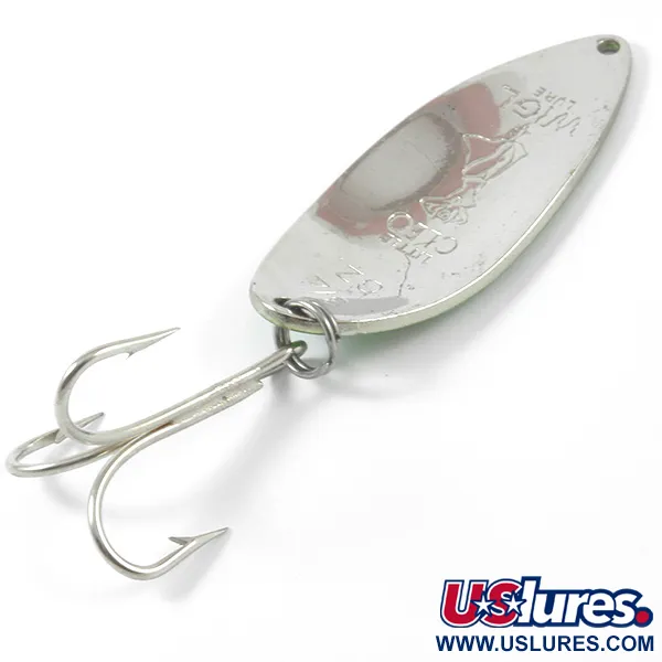 Seneca Little Cleo Blinker, Grün/Nickel/Rot, 21g, Hula Girl, #3325