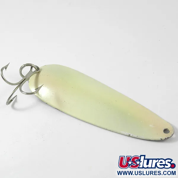 Eppinger Dardevle Blinker, Ivory/Nickel, 28g, Detroit-Prägung, #3344