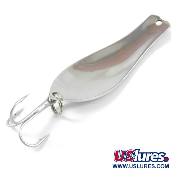 10,000 Lakes Little Doctor 265 Blinker, Nickel / Rot, 10g, #3346