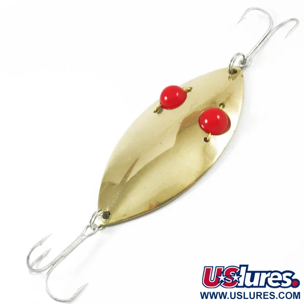 Hofschneider Red Eye Wiggler 3359 Blinker, Gold/Rote Augen, 25g, #3359