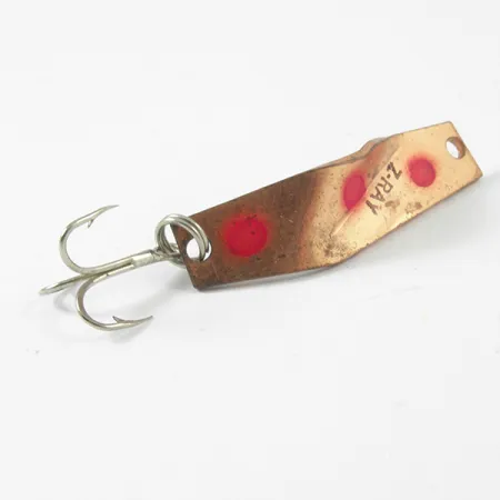 Z-RAY Lures Z-Ray Blinker, Kupfer, 3.6g, Offset-Profil, #3366