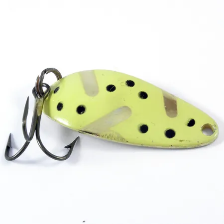 Seneca Little Cleo Blinker, Gold / Gelb, 7g, Vintage, #3383