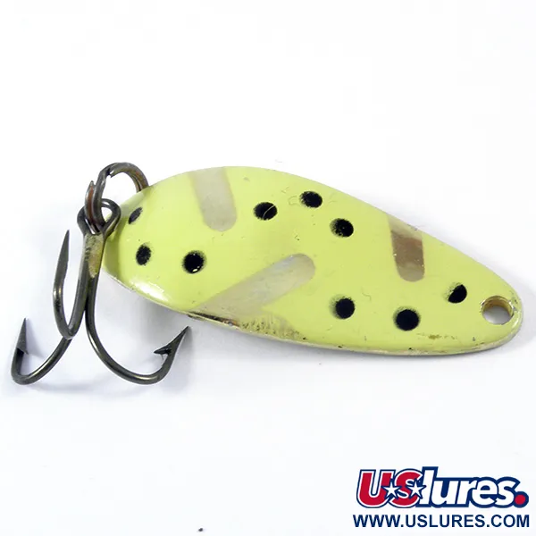 Seneca Little Cleo Blinker, Gold / Gelb, 7g, Vintage, #3383