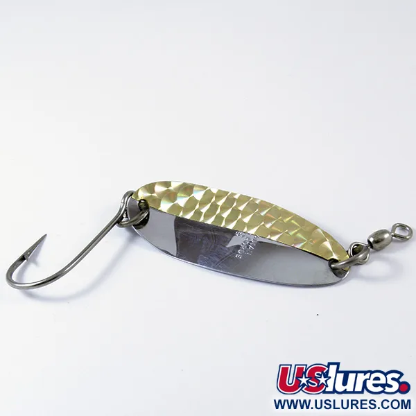 Silver Horde Silver Horde Blinker, Nickel/Gold-Hologramm, 9g, Einzelhaken, #3384