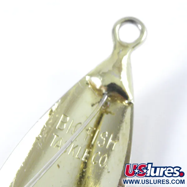 Big Fish Tackle Weedless Big Fish Blinker, Gold, 7g, Krautschutz, #3385