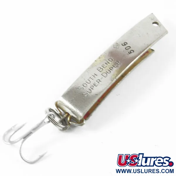 South Bend Super-Duper 506 Löffelköder, Nickel, 7g, U-Form, #3393