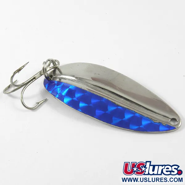 TODDCO Main liner Blinker, Nickel / Blau, 12,5g, Vintage, #3395