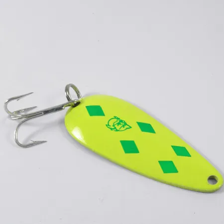 Eppinger Dardevle Imp 3407 Blinker, Gelb/Grün/Nickel, 11g, #3407