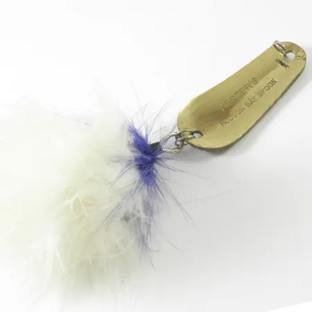 Herter's Hudson bay spoon Blinker, Gold, 8g, Federschmuck, #3427