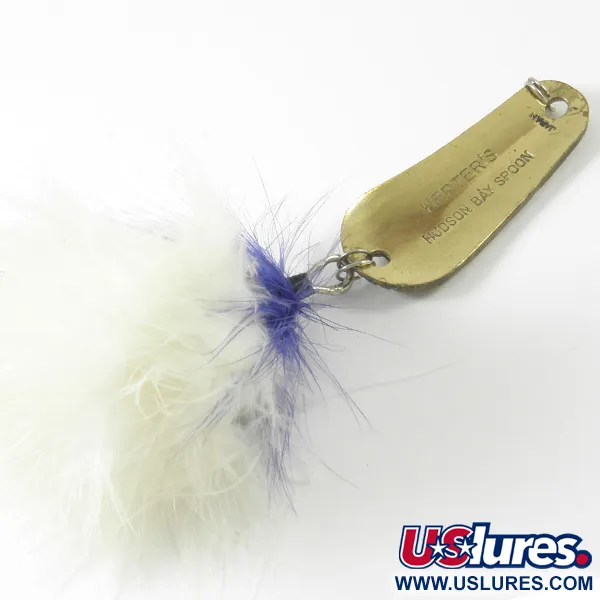 Herter's Hudson bay spoon Blinker, Gold, 8g, Federschmuck, #3427