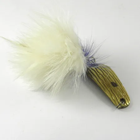 Herter's Hudson bay spoon Blinker, Gold, 8g, Federschmuck, #3427