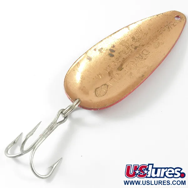 Eppinger Dardevle Dardevlet Blinker, Rot/Weiß/Kupfer, 21g, #3434