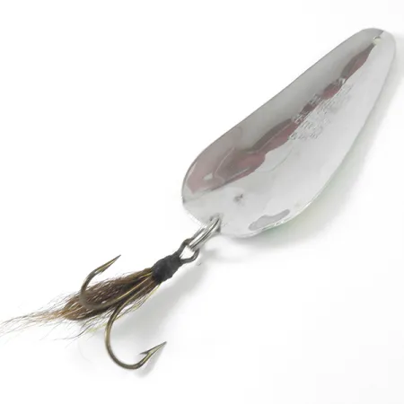 GATES WOBBLER Blinker, Chartreuse, 15g, Bucktail-Drilling, #3439