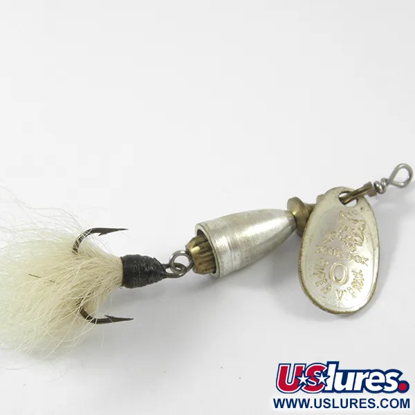 Blue Fox Super Vibrax 0 Foxtail Spinner, Silber, 3.4g, Haardrilling, #3460