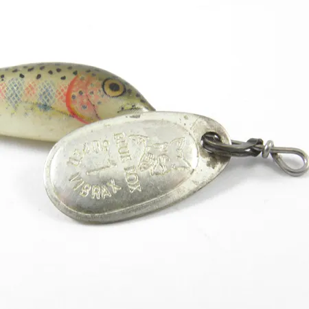 Blue Fox Vibrax Minnow Spin 1 Spinner, Silber / Forelle, 4g, #3462