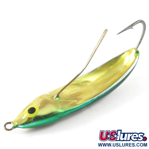 Rapala Minnow Spoon Krautblinker, Gold / Grün, 10g, Krautschutz, #3488