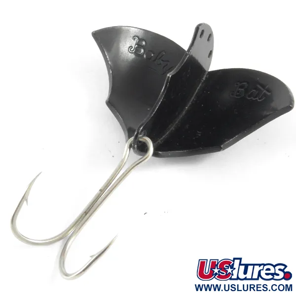 Harrison Industries Baby Bat Blinker, Schwarz, 14g, Flügel, #3506