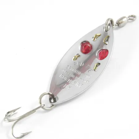 Hofschneider Red Eye 3507 Blinker, Nickel, 6.5g, Glasperlen, #3507