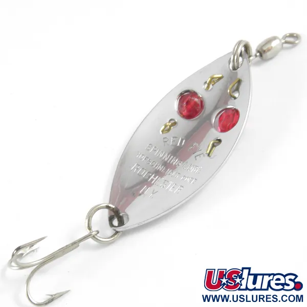 Hofschneider Red Eye 3507 Blinker, Nickel, 6.5g, Glasperlen, #3507