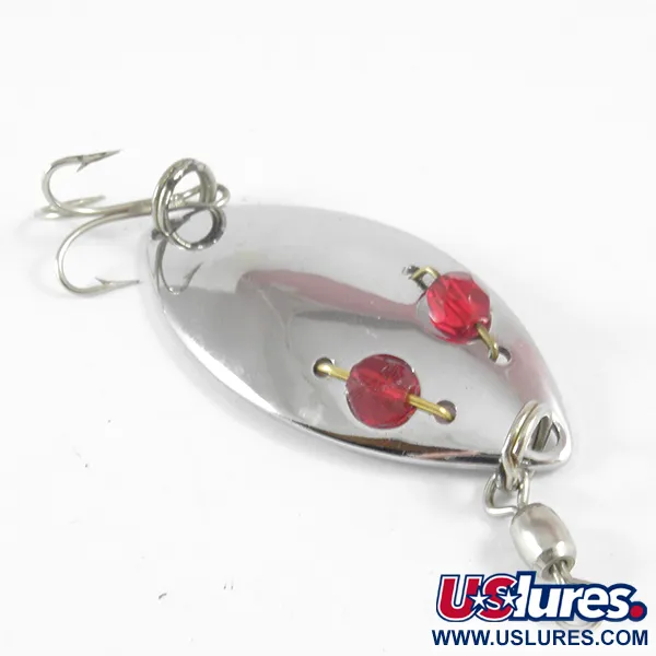 Hofschneider Red Eye 3507 Blinker, Nickel, 6.5g, Glasperlen, #3507