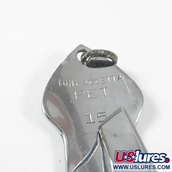 Tony Accetta Pet Spoon 15 Blinker, Nickel, 14g, Krautschutz, #3511