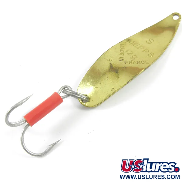 Mepps Syclops 1 Blinker, Gold, 12g, Schuppenmuster, #3527