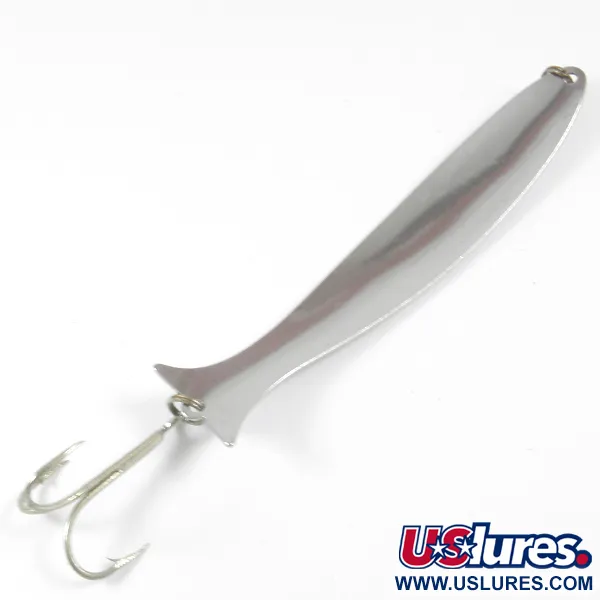 Williams Mooselook wobbler Schlepplöffel, Silber, 10g, Längsrippe, #3528