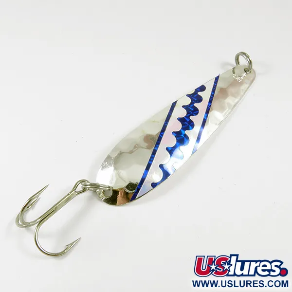 Northern King 28 UV Schlepplöffel, Silber, 14g, UV-reaktiv, #3530