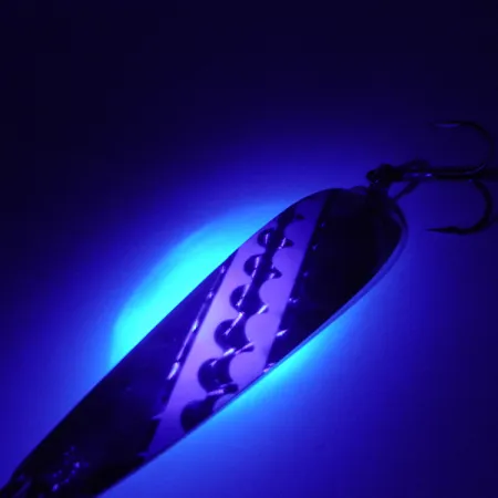 Northern King 28 UV Schlepplöffel, Silber, 14g, UV-reaktiv, #3530