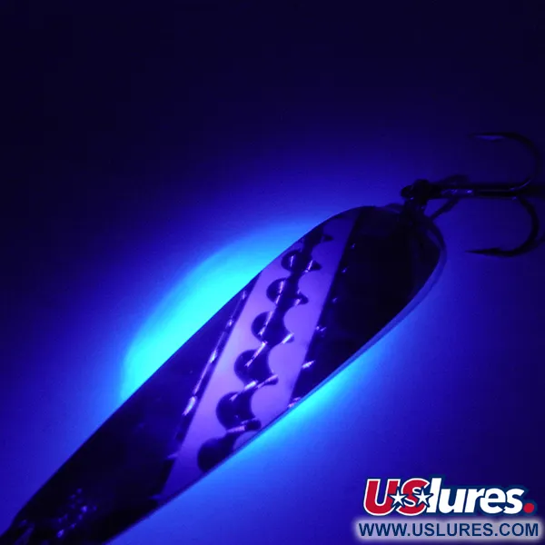 Northern King 28 UV Schlepplöffel, Silber, 14g, UV-reaktiv, #3530