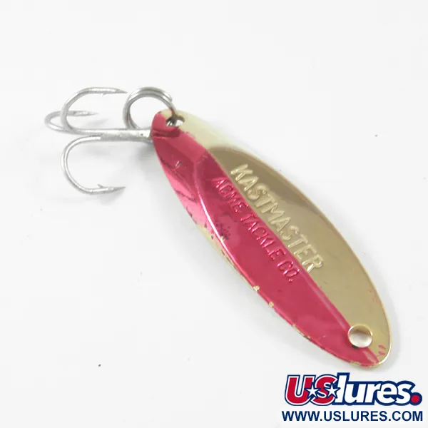 Acme Kastmaster 3544 Blinker, Gold / Rot, 7g, Messinglegierung, #3544