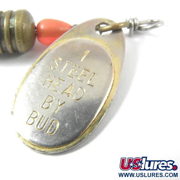 Yakima Bait Steel Head 1 by Bud Spinner, Nickel/Gelb, 3g, #3557