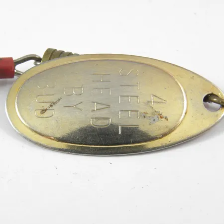 Yakima Bait Steel Head 4 by Bud Spinner, Gold, 9g, Messingkern, #3560