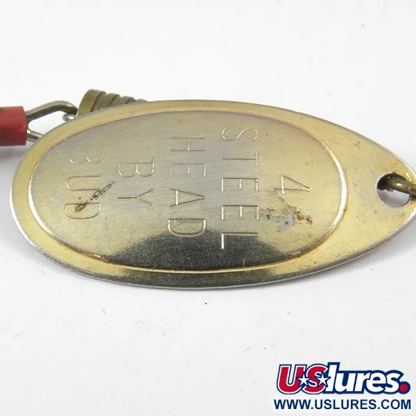 Yakima Bait Steel Head 4 by Bud Spinner, Gold, 9g, Messingkern, #3560