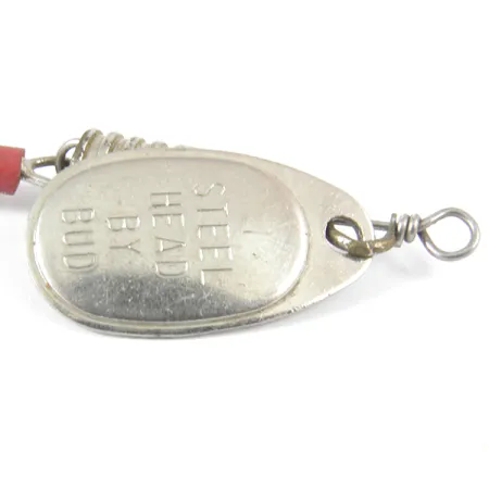 Yakima Bait Steel Head 1 by Bud Spinner, Nickel, 3g, gerippter Körper, #3561