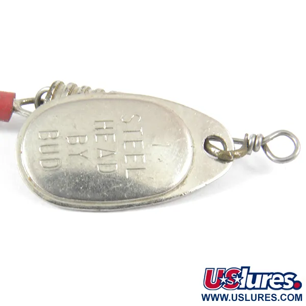 Yakima Bait Steel Head 1 by Bud Spinner, Nickel, 3g, gerippter Körper, #3561