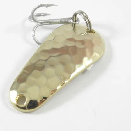 Acme Wob-L-Rite Löffelblinker, Gehämmertes Gold, 7g, Vintage, #3578