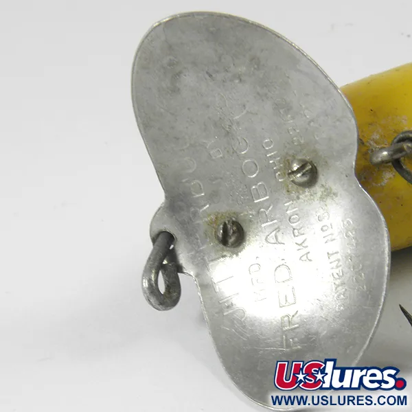 Fred Arbogast Jitterbug Jointed Oberflächenköder, Barsch, 10g, #3590