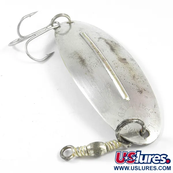 Williams Wabler Blinker, Silber versilbert, 18g, Längsrippe, #3597