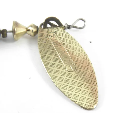 Mepps Aglia Long 1 Mino Spinner, Gold, 6g, Weidenblatt, #3622